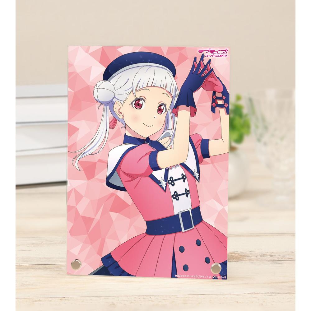 描き下ろし 嵐 千砂都 スーパースター!!ver. A5アクリルパネル - 公式商品画像 | AniSmile