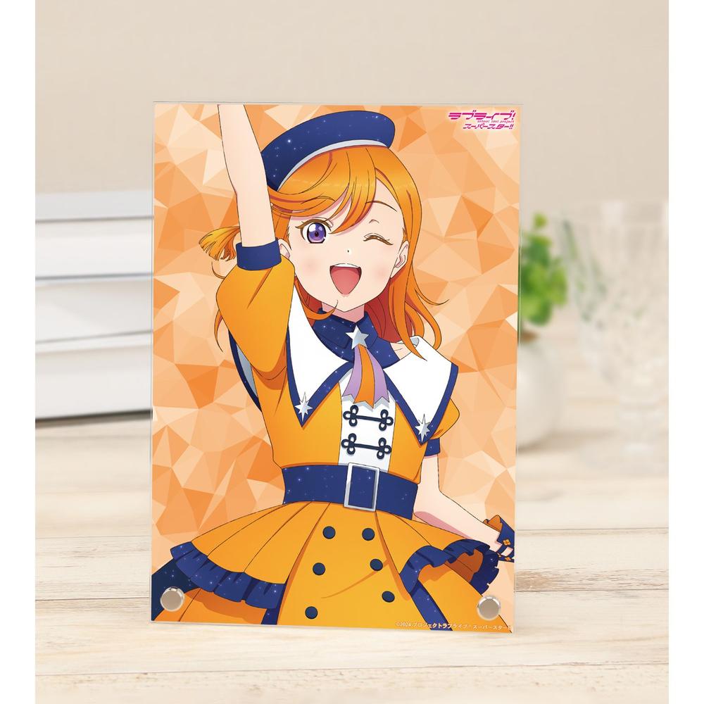 描き下ろし 澁谷かのん スーパースター!!ver. A5アクリルパネル - 公式商品画像 | AniSmile