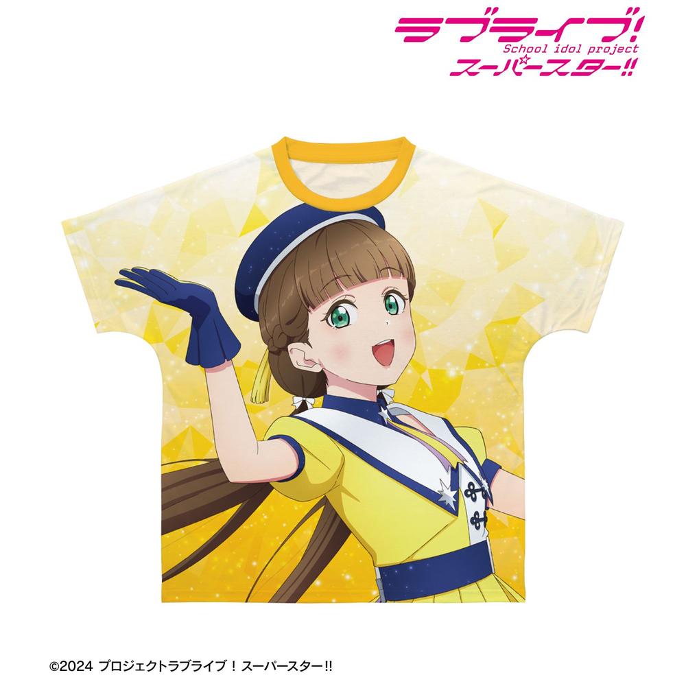 描き下ろし 桜小路きな子 スーパースター!!ver. フルグラフィックTシャツユニセックス(サイズ/XXS) 画像 2 | AniSmile