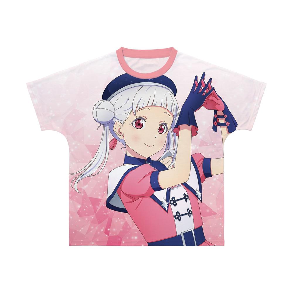 描き下ろし 嵐 千砂都 スーパースター!!ver. フルグラフィックTシャツユニセックス(サイズ/XXS) - 公式商品画像 | AniSmile