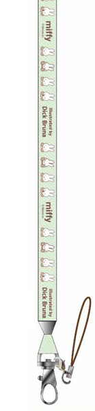 ミッフィ MF ネックストラップ レター - 公式商品画像 | AniSmile