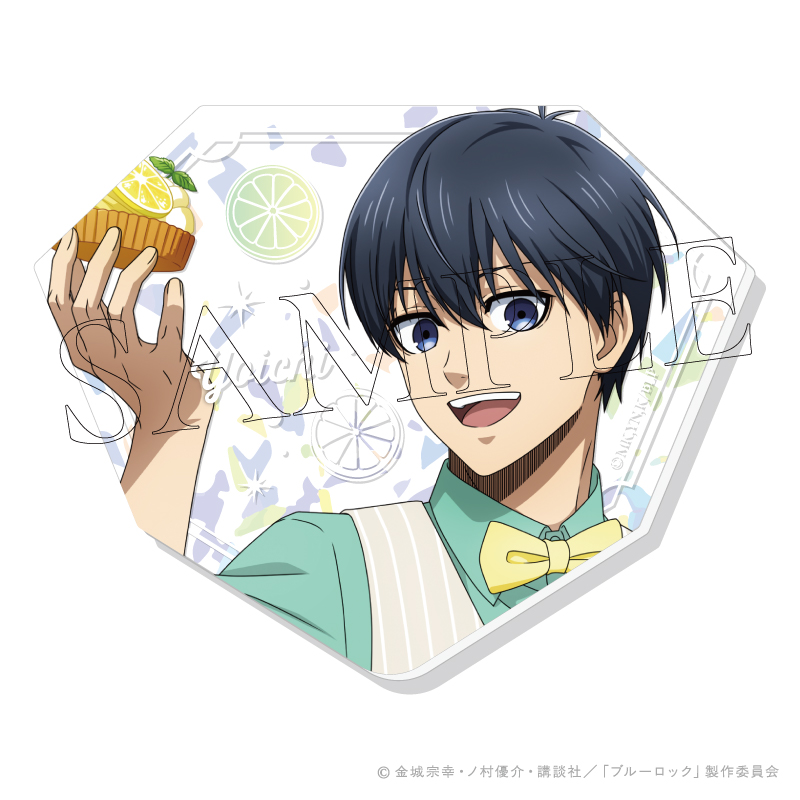 ブルーロック LEMON ぴくりあプレート hologram 1.潔 世一 - 公式商品画像 | AniSmile