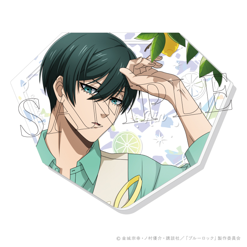 ブルーロック LEMON ぴくりあプレート hologram 2.糸師 凛 - 公式商品画像 | AniSmile