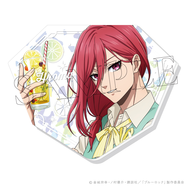 ブルーロック LEMON ぴくりあプレート hologram 5.千切 豹馬 - 公式商品画像 | AniSmile