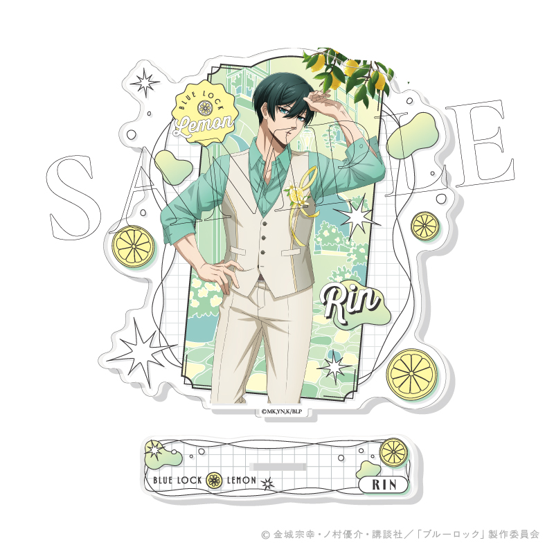 ブルーロック LEMON アクリルスタンド 2.糸師 凛 - 公式商品画像 | AniSmile