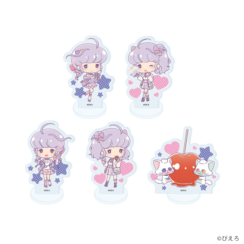 アクリルぷちスタンド「魔法の天使クリィミーマミ」04/食べ歩きスイーツver. ブラインド(全5種)(Candy artイラスト) 画像 2 | AniSmile