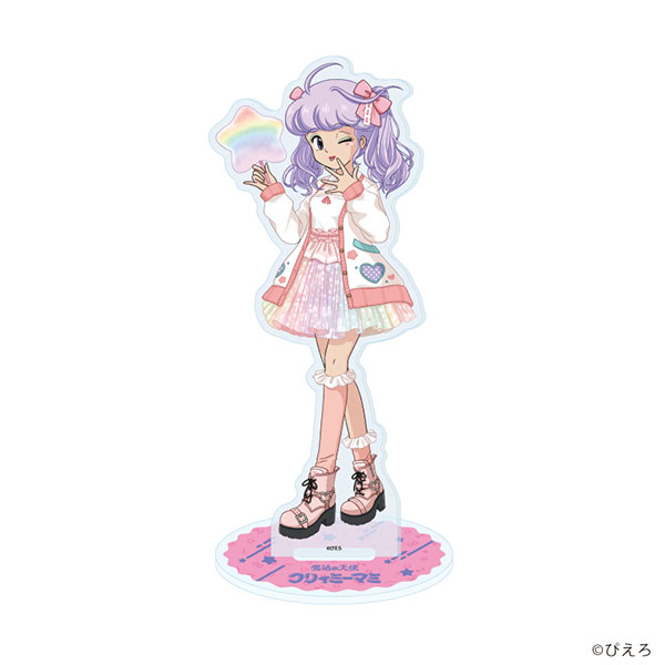 アクリルスタンド「魔法の天使クリィミーマミ」06/クリィミーマミB 食べ歩きスイーツver.(描き下ろしイラスト) - 公式商品画像 | AniSmile