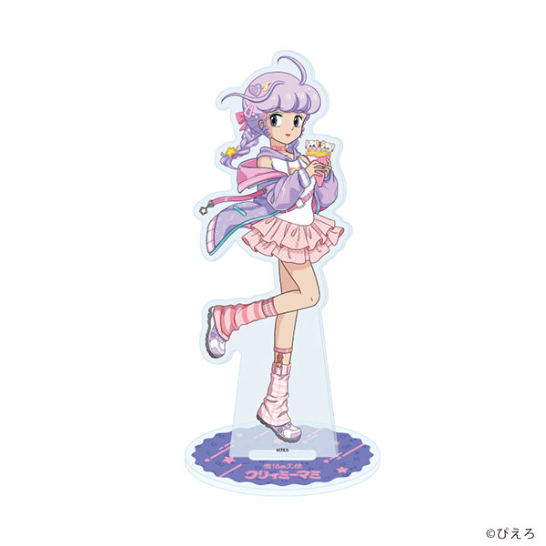 アクリルスタンド「魔法の天使クリィミーマミ」05/クリィミーマミA 食べ歩きスイーツver.(描き下ろしイラスト) - 公式商品画像 | AniSmile