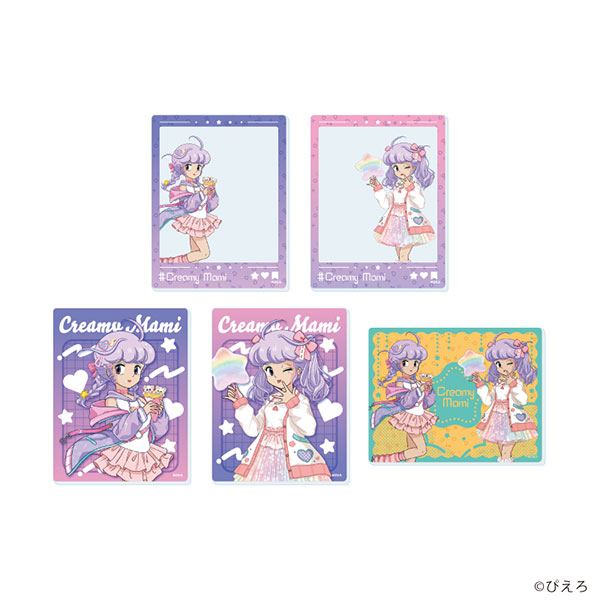 アクリルカード「魔法の天使クリィミーマミ」04/食べ歩きスイーツver. ブラインド(全5種)(描き下ろしイラスト) - 公式商品画像 | AniSmile
