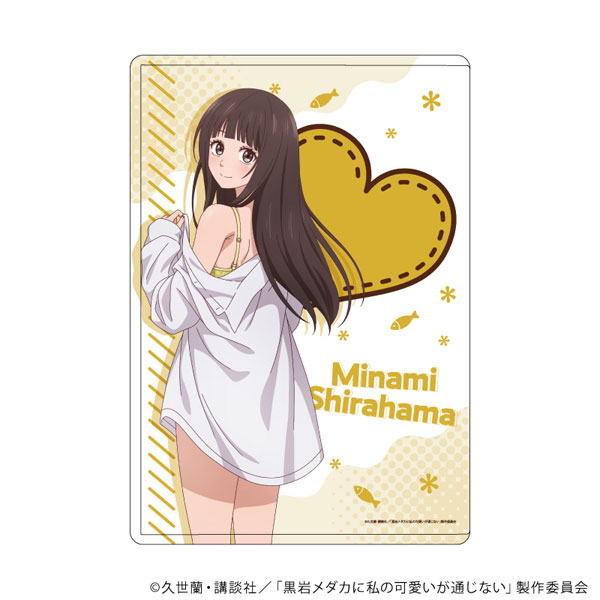 キャラクリアケース「TVアニメ『黒岩メダカに私の可愛いが通じない』」05/白浜 美波 彼シャツver.(描き下ろしイラスト) - 公式商品画像 | AniSmile