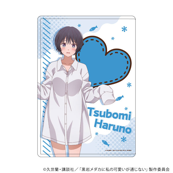 キャラクリアケース「TVアニメ『黒岩メダカに私の可愛いが通じない』」03/春野 つぼみ 彼シャツver.(描き下ろしイラスト) - 公式商品画像 | AniSmile