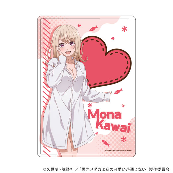 キャラクリアケース「TVアニメ『黒岩メダカに私の可愛いが通じない』」01/川井 モナ 彼シャツver.(描き下ろしイラスト) - 公式商品画像 | AniSmile