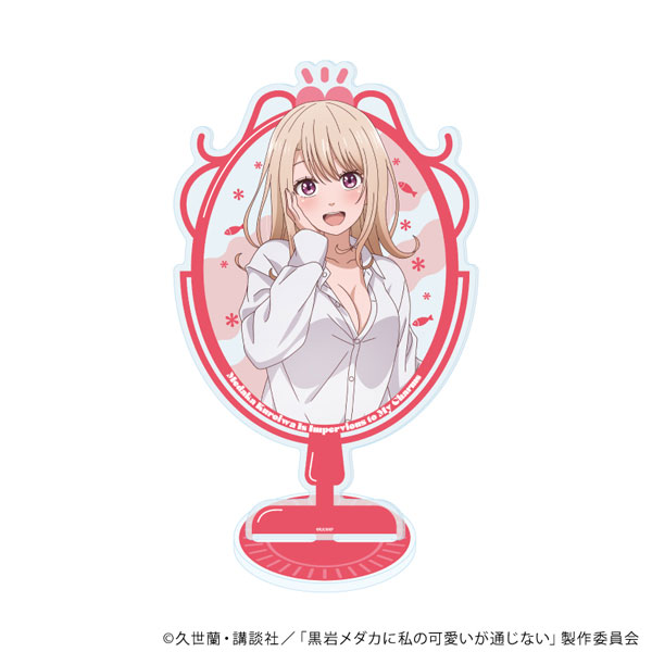 デカアクリルスタンド「TVアニメ『黒岩メダカに私の可愛いが通じない』」01/川井 モナ 彼シャツver.(描き下ろしイラスト) - 公式商品画像 | AniSmile