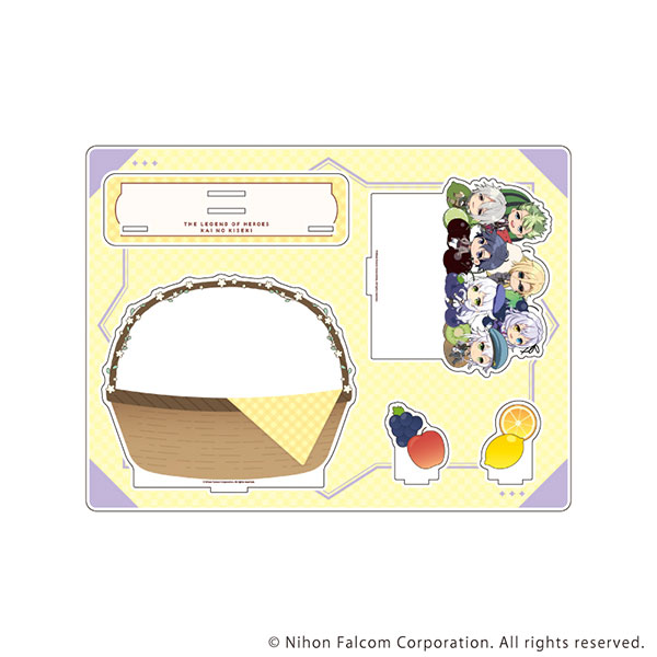 アクリルジオラマ「英雄伝説 界の軌跡」02/集合イラストB(ミニキャライラスト) - 公式商品画像 | AniSmile
