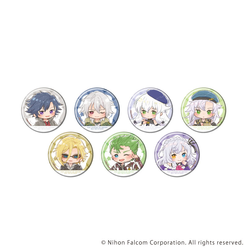 缶バッジ「英雄伝説 界の軌跡」04/ブラインド(全7種)(グラフアートイラスト) 画像 2 | AniSmile