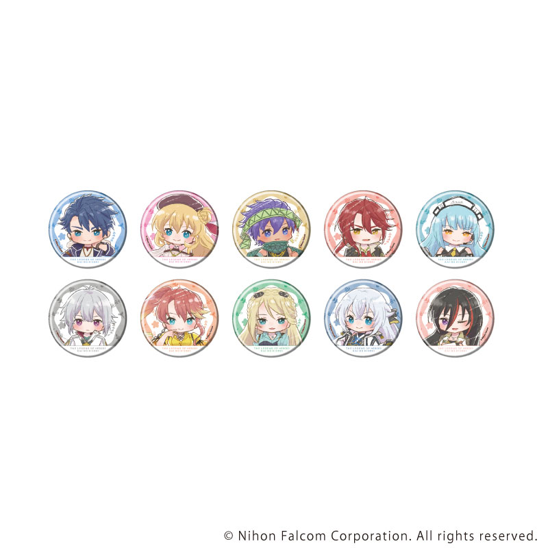缶バッジ「英雄伝説 界の軌跡」03/ブラインド(全10種)(グラフアートイラスト) 画像 2 | AniSmile