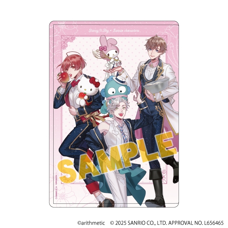キャラクリアケース「Starry☆Sky×サンリオキャラクターズ」01/Spring(コラボイラスト) - 公式商品画像 | AniSmile