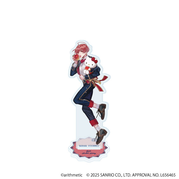 アクリルスタンド「Starry☆Sky×サンリオキャラクターズ」01/土萌羊×ハローキティ(コラボイラスト) - 公式商品画像 | AniSmile