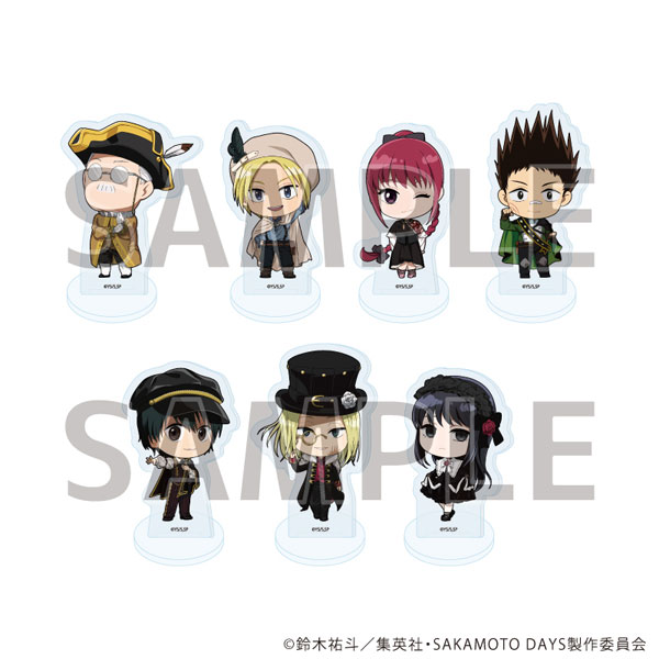 アクリルぷちスタンド「SAKAMOTO DAYS」06/ゴシック風ver. ブラインド(全7種)(ミニキャライラスト) - 公式商品画像 | AniSmile