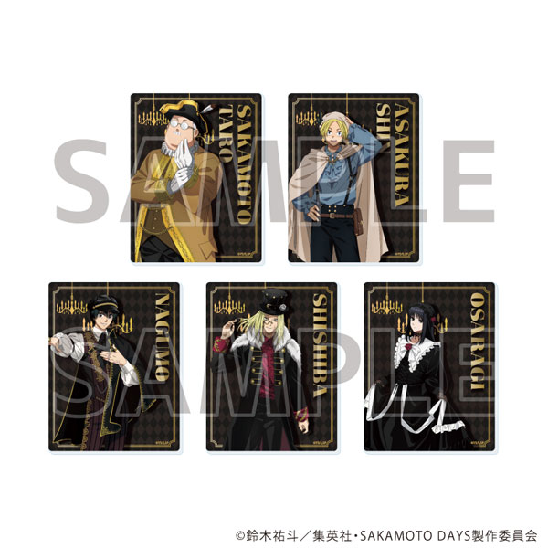 アクリルカード「SAKAMOTO DAYS」09/ゴシック風ver. ブラインド(全5種)(描き下ろしイラスト) - 公式商品画像 | AniSmile