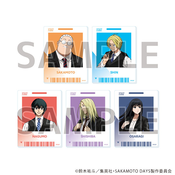 アクリルカード「SAKAMOTO DAYS」08/社会人風スーツver. ブラインド(全5種)(描き下ろしイラスト) - 公式商品画像 | AniSmile