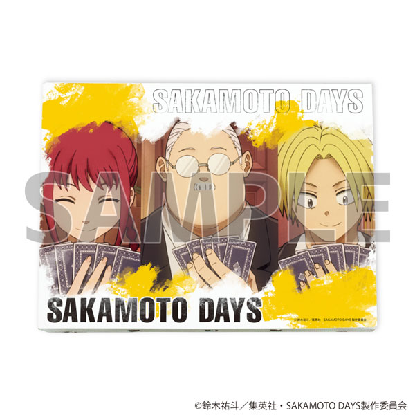 キャンバスボード「SAKAMOTO DAYS」05/坂本太郎&朝倉シン&陸少糖(場面写イラスト) - 公式商品画像 | AniSmile