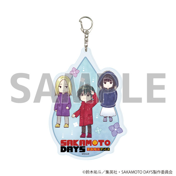 デカアクリルキーホルダー「SAKAMOTO DAYS」12/南雲&神々廻&大佛 梅雨ver.(グラフアートイラスト) - 公式商品画像 | AniSmile