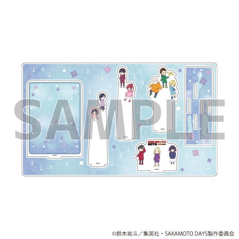 プレミアム アクリルジオラマプレート「SAKAMOTO DAYS」04/梅雨ver.(グラフアートイラスト) - 公式商品画像 | AniSmile