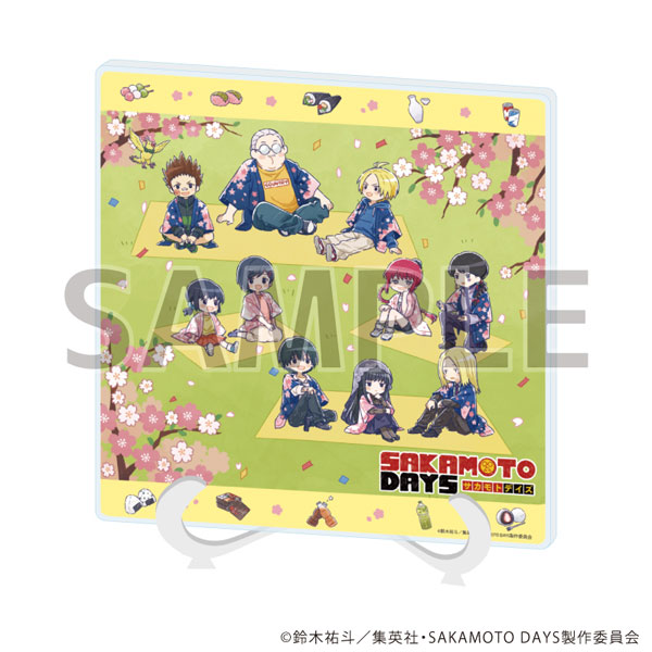 アクリルアートボード「SAKAMOTO DAYS」02/花見ver. (グラフアートイラスト) - 公式商品画像 | AniSmile