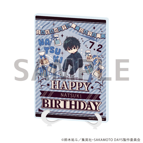 アクリルアートボード(A5サイズ)「SAKAMOTO DAYS」09/勢羽夏生 誕生日ver.(グラフアートイラスト) - 公式商品画像 | AniSmile