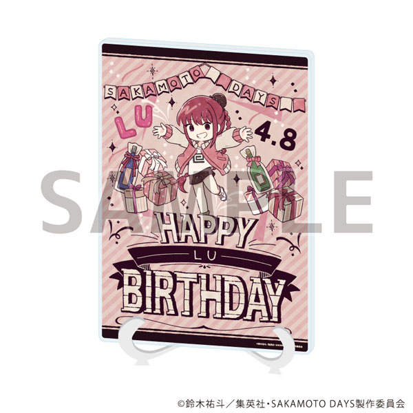 アクリルアートボード(A5サイズ)「SAKAMOTO DAYS」06/陸少糖 誕生日ver.(グラフアートイラスト) - 公式商品画像 | AniSmile