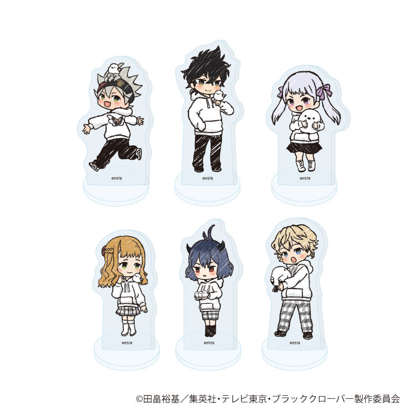 アクリルぷちスタンド「ブラッククローバー」15/シマエナガver. ブラインド(全6種)(グラフアートイラスト) - 公式商品画像 | AniSmile