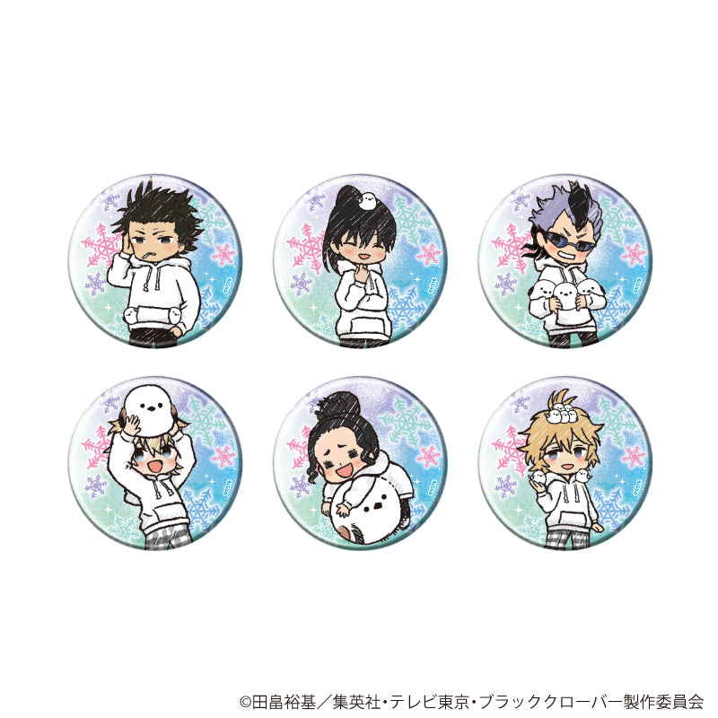 缶バッジ「ブラッククローバー」19/シマエナガver. ブラインド(全6種)(グラフアートイラスト) - 公式商品画像 | AniSmile