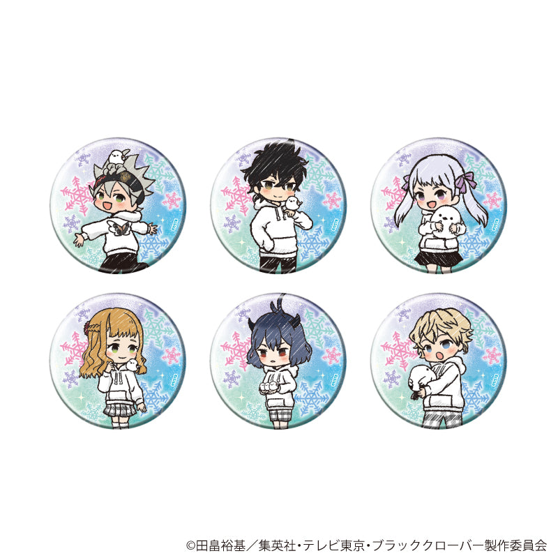 缶バッジ「ブラッククローバー」18/シマエナガver. ブラインド(全6種)(グラフアートイラスト) - 公式商品画像 | AniSmile