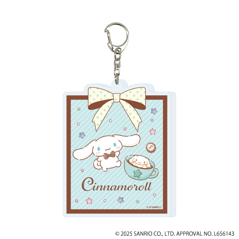 デカアクリルキーホルダー「シナモロール」02/チョコレートデザイン Bver.(公式イラスト) - 公式商品画像 | AniSmile