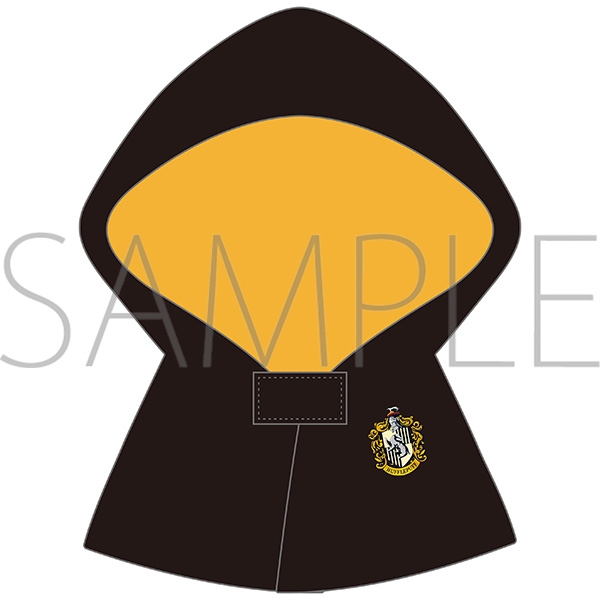 ハリーポッター ローブポンチョ(ハッフルパフ)ぬいぐるみ用 - 公式商品画像 | AniSmile