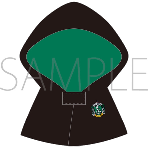 ハリーポッター ローブポンチョ(スリザリン)ぬいぐるみ用 - 公式商品画像 | AniSmile
