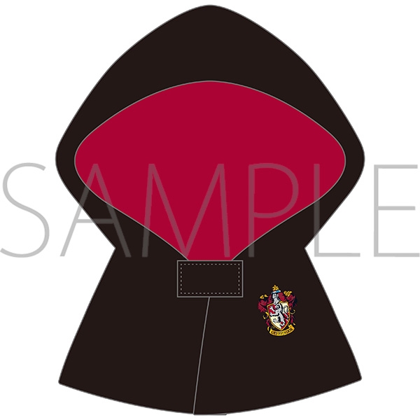 ハリーポッター ローブポンチョ(グリフィンドール) ぬいぐるみ用 - 公式商品画像 | AniSmile