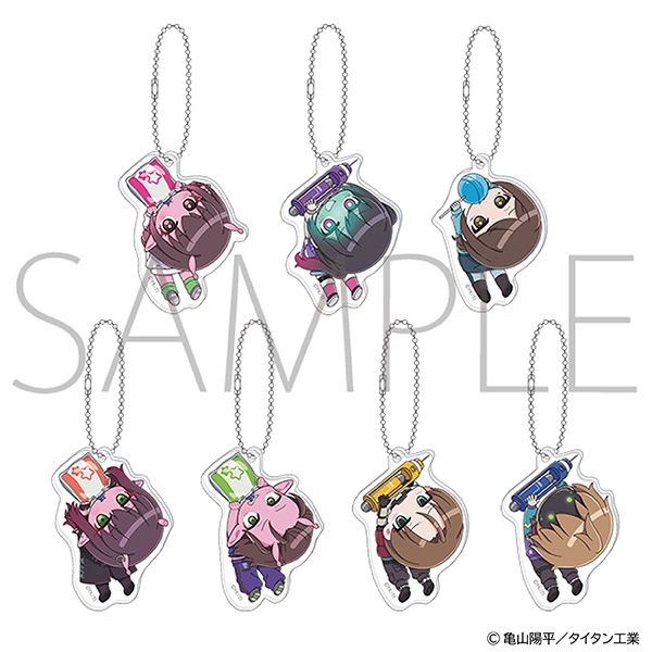 銀河特急 ミルキー☆サブウェイ かぷりっこアクリルキーホルダーコレクション - 公式商品画像 | AniSmile
