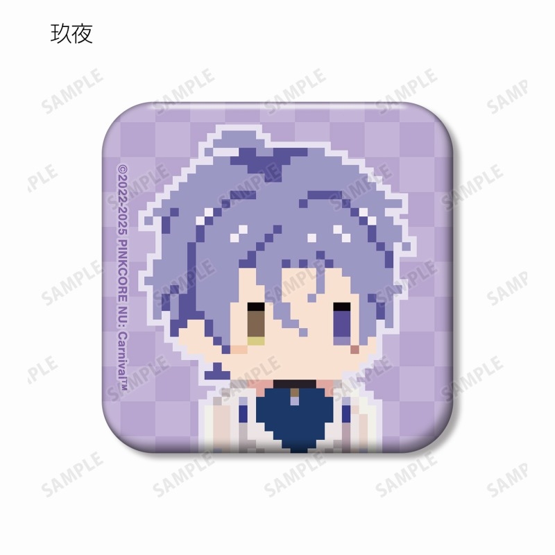 NU: カーニバル トレーディングドット絵スクエア缶バッジ(単位/単品) 画像 2 | AniSmile