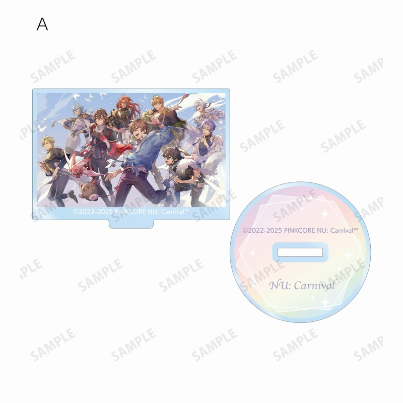 NU: カーニバル トレーディングカラーイラストアクリルスタンド(単位/単品) 画像 2 | AniSmile