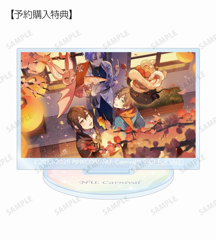 NU: カーニバル トレーディングカラーイラストアクリルスタンド(単位/単品) 画像 3 | AniSmile