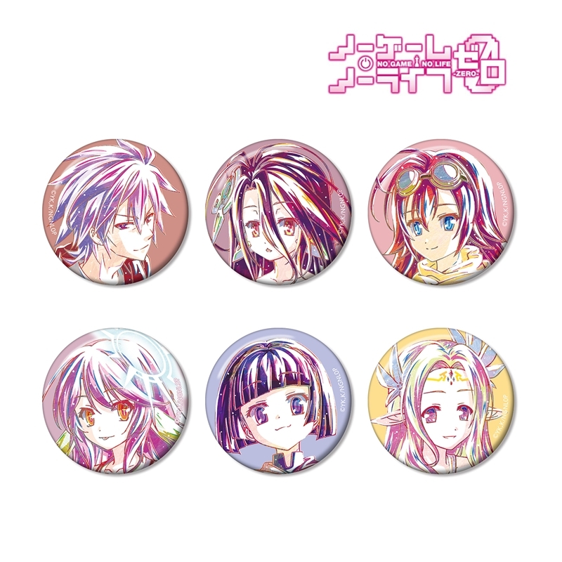 ノーゲーム・ノーライフ ゼロ トレーディング Ani-Art 缶バッジ(単位/単品) - 公式商品画像 | AniSmile