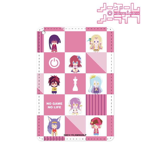 ノーゲーム・ノーライフ 集合 NordiQ 1ポケットパスケース - 公式商品画像 | AniSmile