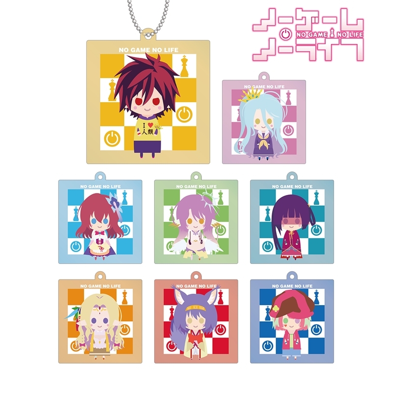 ノーゲーム・ノーライフ トレーディング NordiQ アクリルキーホルダー(単位/単品) - 公式商品画像 | AniSmile