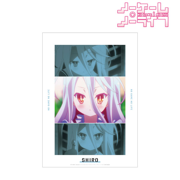 ノーゲーム・ノーライフ 白 場面写A3マット加工ポスター - 公式商品画像 | AniSmile