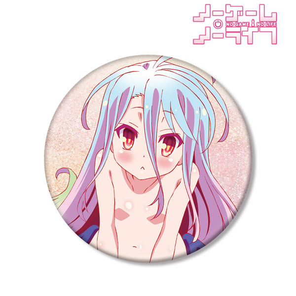 ノーゲーム・ノーライフ 白 BIG缶バッジ - 公式商品画像 | AniSmile