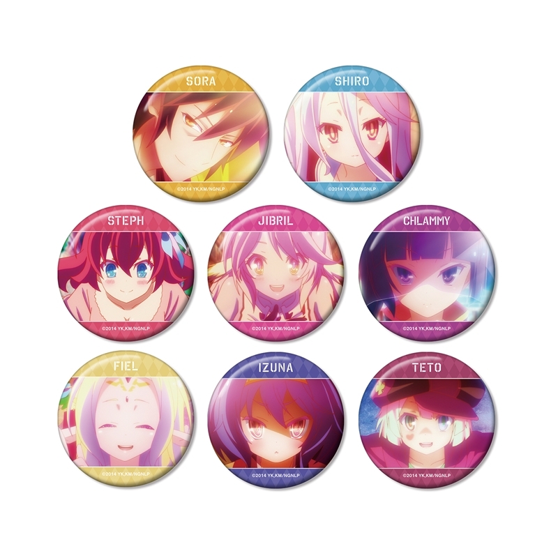 ノーゲーム・ノーライフ トレーディング場面写缶バッジ(単位/単品) - 公式商品画像 | AniSmile