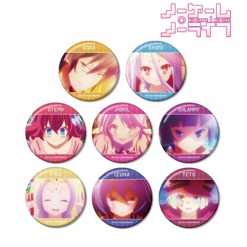 ノーゲーム・ノーライフ トレーディング場面写缶バッジ(単位/単品) 画像 2 | AniSmile
