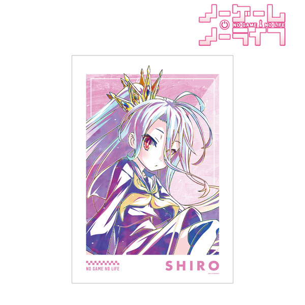 ノーゲーム・ノーライフ 白 Ani-Art 第2弾 A3マット加工ポスター - 公式商品画像 | AniSmile